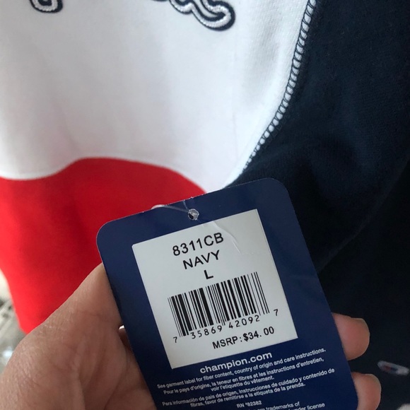 Champion Boys color Block Hoodie - Picture 3 of 5